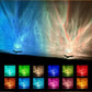 Northern Lights Cube Lamp – 16-Color Ocean Wave & Water Projector